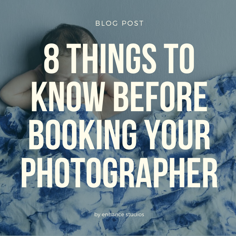 things to know before booking a newborn photogrpaher