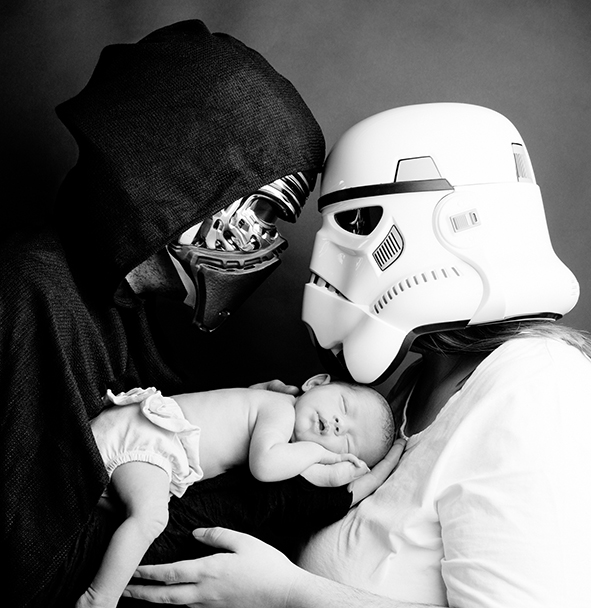 Unique starwars newborn photography fun newborn photography