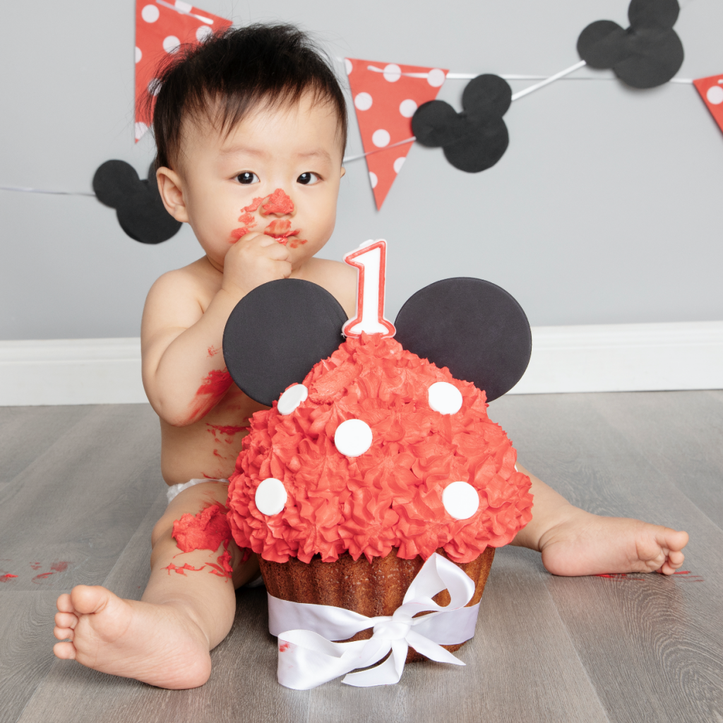 cute beautiful baby mickey mouse cake smash melbourne